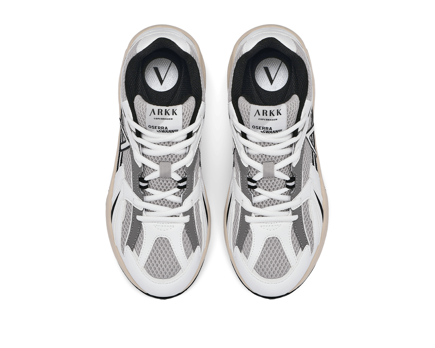 ARKK Essential Line Oserra | White Black | Men Oserra